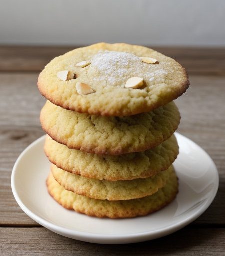 Soft Almond Cookies recipe image