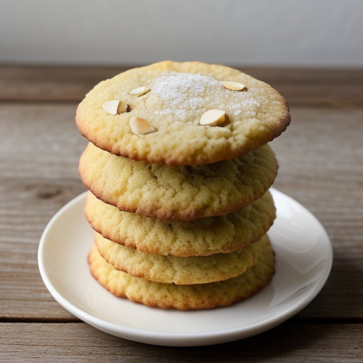 Soft Almond Cookies recipe image
