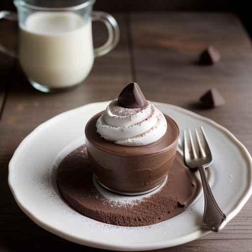 Soft Chocolate Mousse and Solid Chocolate Mousse recipe image