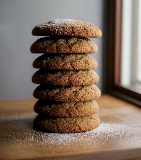 Soft Ginger Cookies recipe image