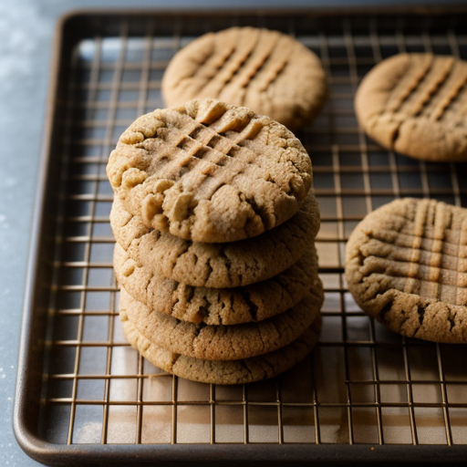 Soft Peanut Butter Cookies & Peanut Blossoms recipe image