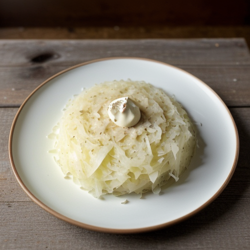 Soft Sauerkraut With Mustard recipe image