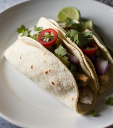 Soft Tacos With Red Snapper recipe image