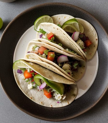 Soft Vegetable Tacos recipe image