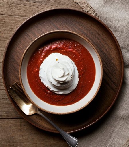 Sole W/Roasted Red Pepper Sauce recipe image