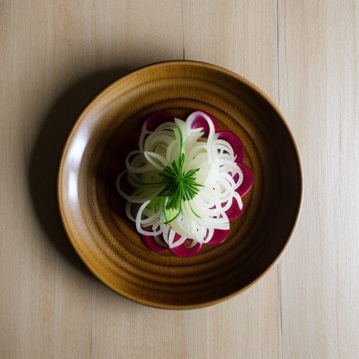 Some Oroshi (White-Radish and Red-Pepper Garnish recipe image