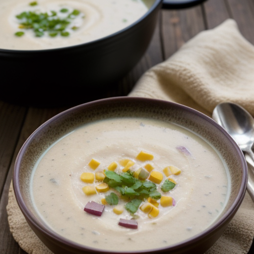 Sonoran Cheese Soup Ala El Norte recipe image