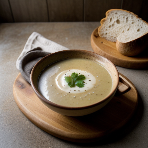 Sopa Castilla La Vieja (Almond Soup recipe image