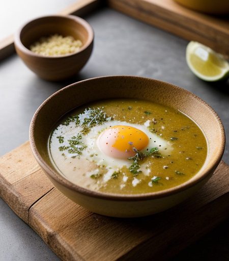Sopa De Ajo Caldosa (Garlic Soup recipe image
