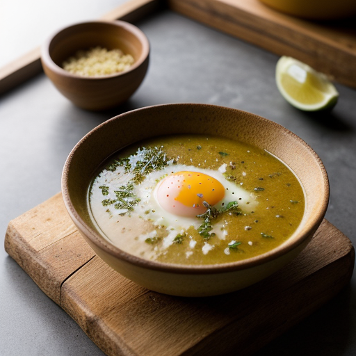 Sopa De Ajo Caldosa (Garlic Soup recipe image