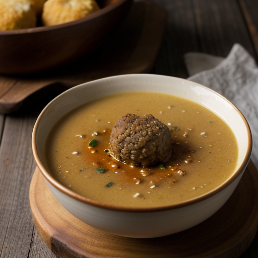 Sopa De Albondigas (Soup With Meat Balls recipe image