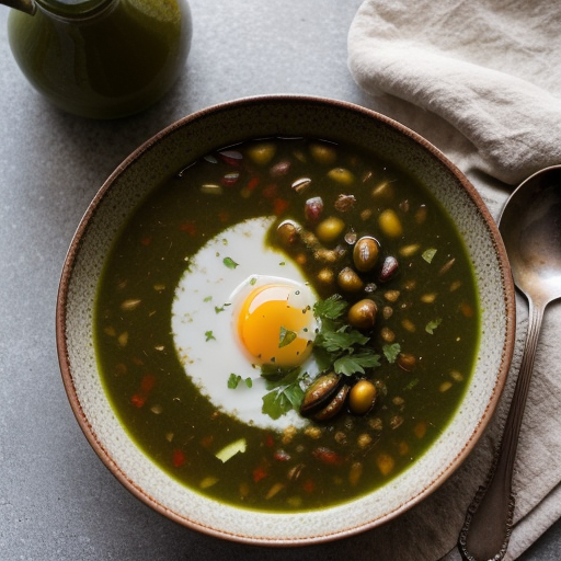 Sopa De Nopales (Cactus Soup recipe image