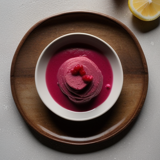 Sorbet Au Cabernet recipe image