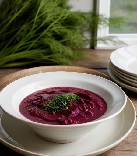 Sorrel Borscht recipe image