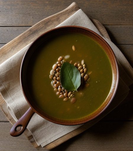 Sorrel & Haricot Soup recipe image