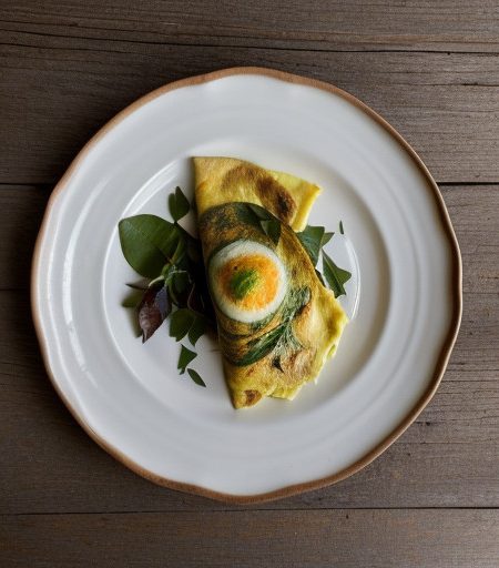 Sorrel Omelet recipe image
