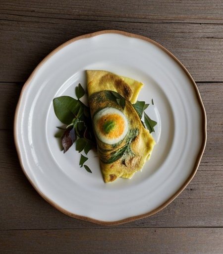 Sorrel Omelet recipe image