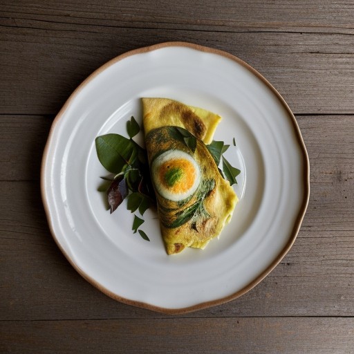 Sorrel Omelet recipe image