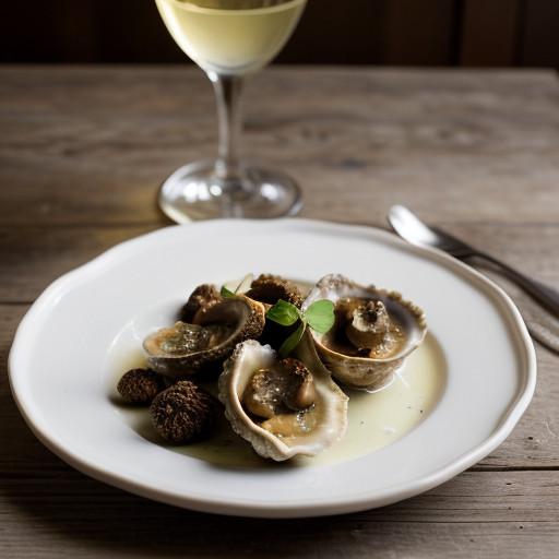 Sot-l'Y-Laisse Aux Morilles (Chicken Oysters With Morels recipe image