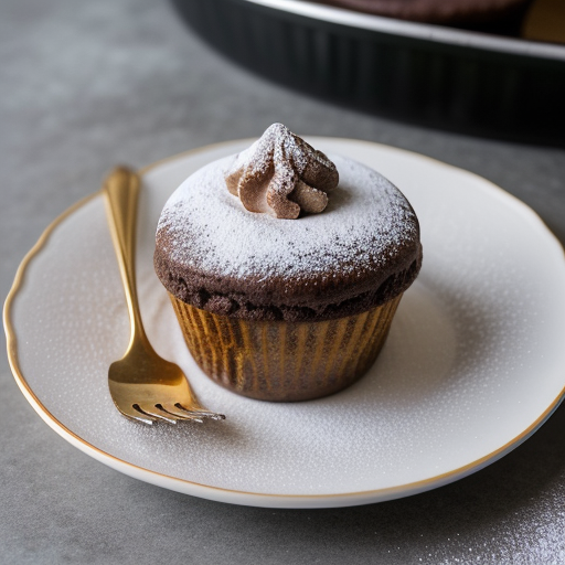 Souffle Au Chocolat Et Au Grand Marnier recipe image