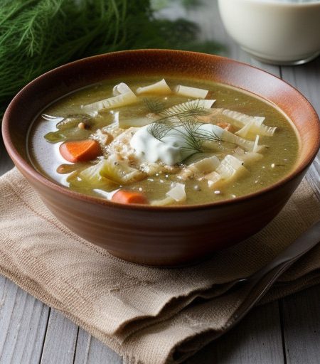 Soupa Me Lahano (Cabbage Soup recipe image