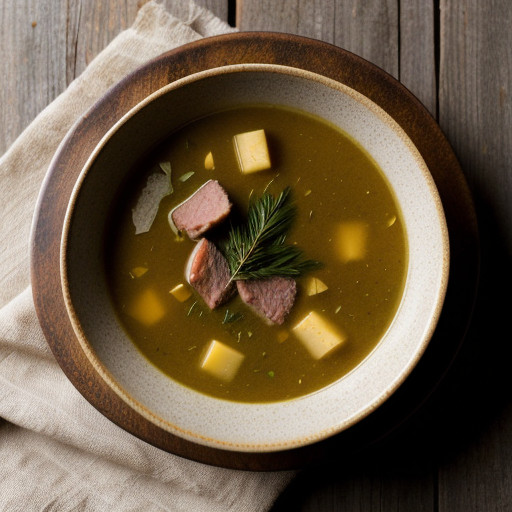 Soupe a l'IVROGNE (Drunkard's Soup recipe image