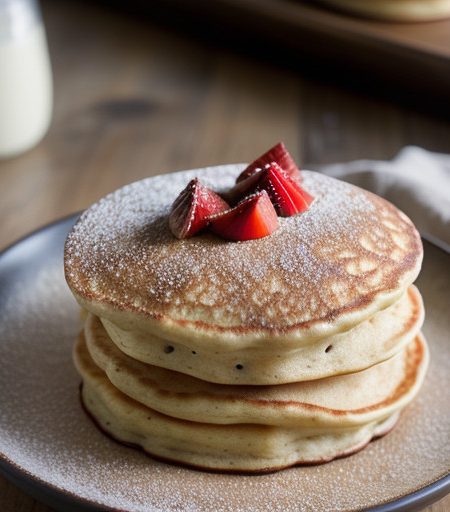 Sour Cream Apple Pancakes recipe image