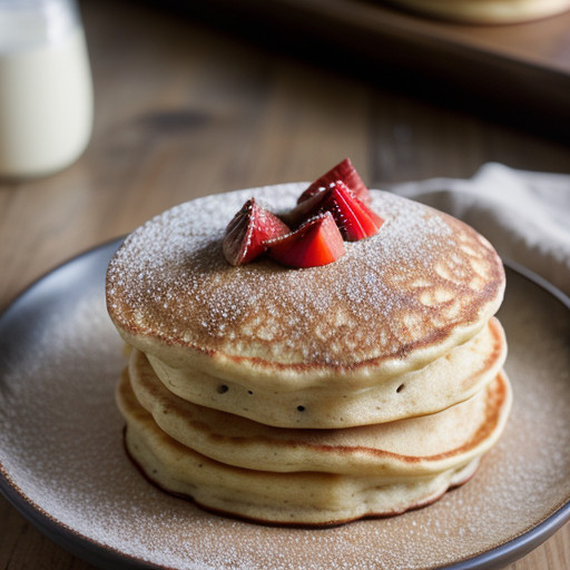 Sour Cream Apple Pancakes recipe image