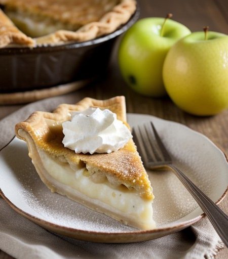 Sour Cream Apple Pie recipe image