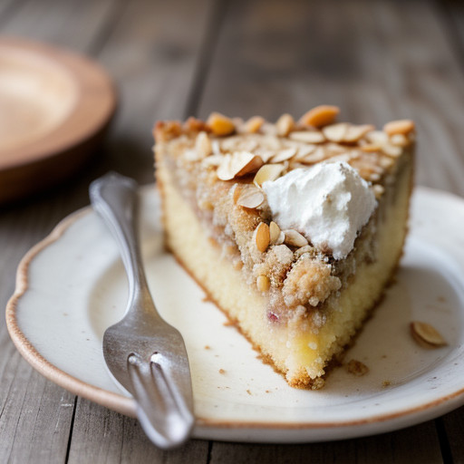 Sour Cream-Apricot Coffeecake - Country Living recipe image
