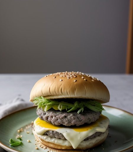 Sour Cream Burgers ( Mw recipe image