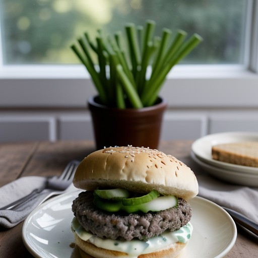 Sour Cream Burgers recipe image