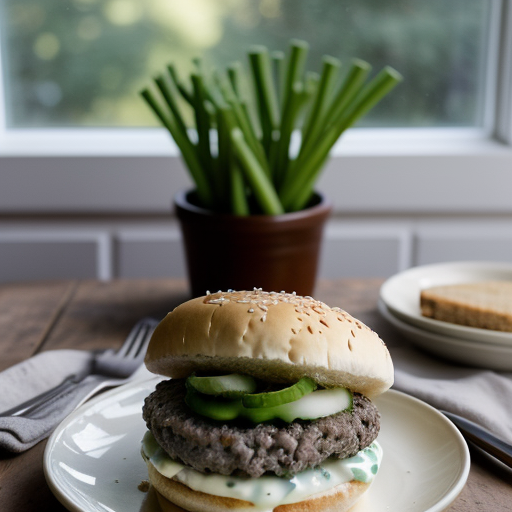 Sour Cream Burgers recipe image