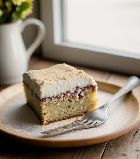 Sour Cream Cherry Coffee Cake recipe image