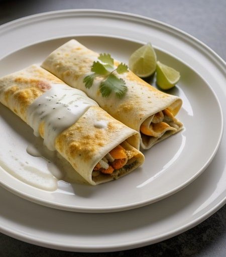 Sour Cream Chicken Enchiladas recipe image