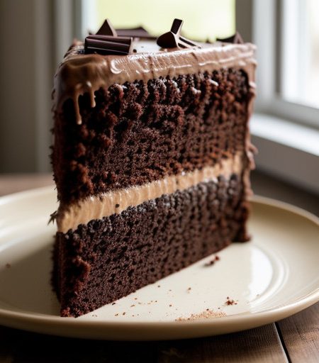 Sour Cream Chocolate Cake (C&h recipe image