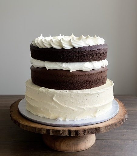 Sour Cream Chocolate Layer Cake recipe image