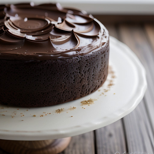 Sour Cream Coffee Cake W/ Chocolate & Walnuts recipe image