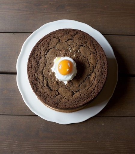 Sour Cream Coffee Cake W/ Chocolate & Walnuts recipe image