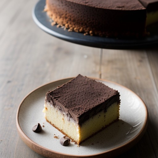 Sour Cream Coffee Cake W/ Chocolate & Walnuts recipe image