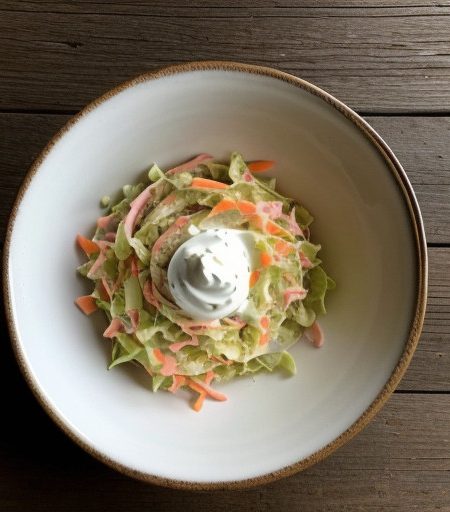 Sour Cream Coleslaw recipe image