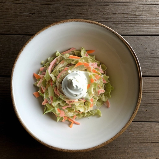 Sour Cream Coleslaw recipe image