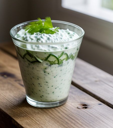 Sour Cream Cucumber Salad recipe image