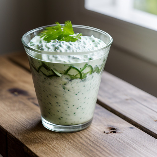 Sour Cream Cucumber Salad recipe image