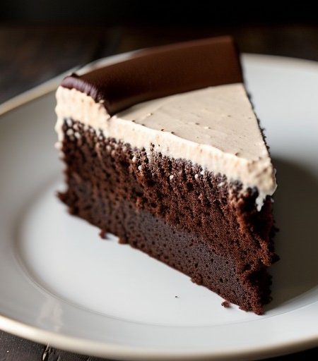 Sour Cream Fudge Cake recipe image