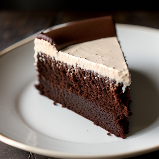 Sour Cream Fudge Cake recipe image