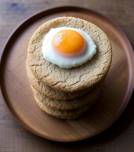 Sour Cream-Ginger Cookies. recipe image
