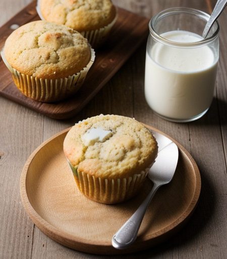 Sour Cream Lemon Muffins recipe image