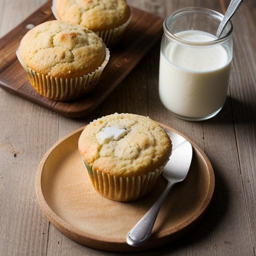 Sour Cream Lemon Muffins recipe image