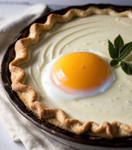 Sour Cream Lemon Pie recipe image